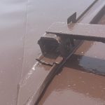 細かいところも丁寧に/屋根・雪止め塗装　東蒲原郡阿賀町