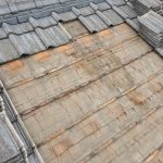 雨漏りを止めたい/セメント瓦屋根補修　新潟市西区