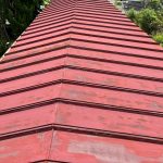 【施工事例】南島原市口之津町にてトタン屋根の塗り替え。シリコン塗料で輝きが復活！