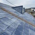 佐世保市 屋根塗装 色褪せた屋根が鮮やかな青色に復活